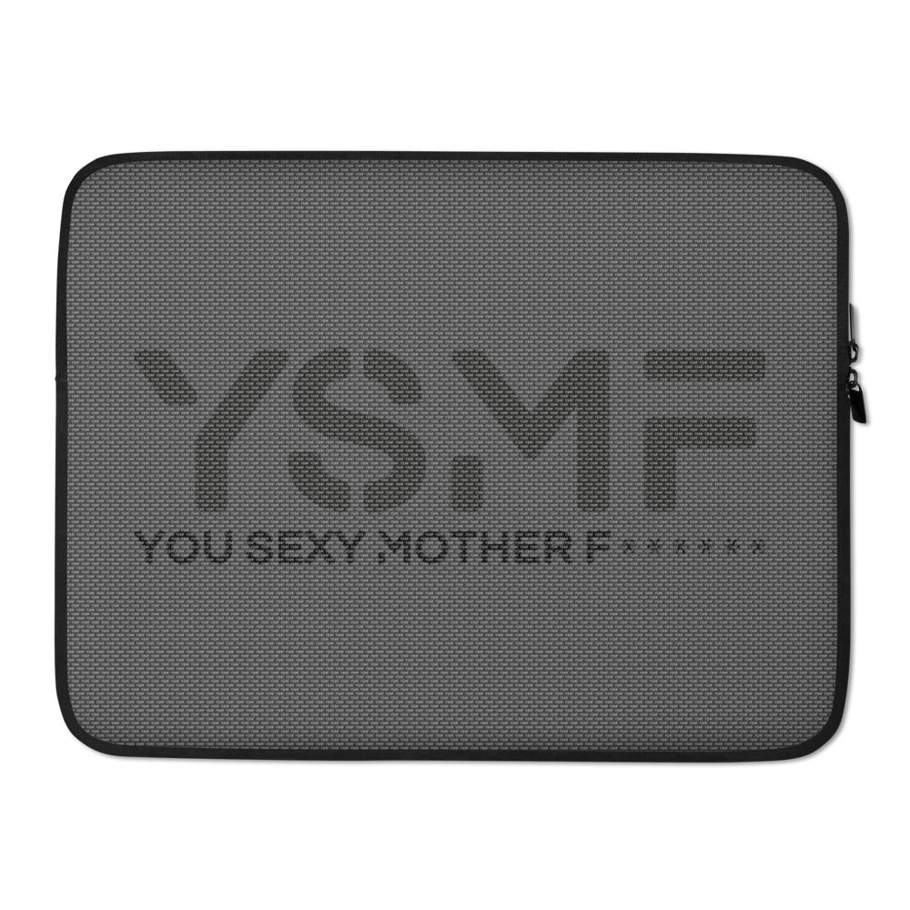 YSMF Dark Grey Laptop Sleeve
