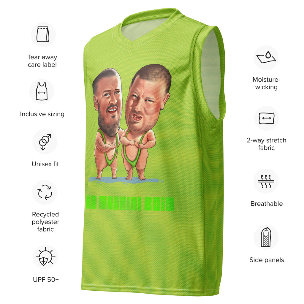 The Mankini Bois - Unisex basketball Tanktop