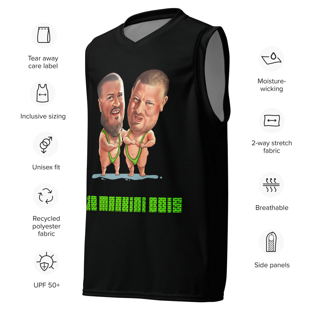 The Mankini Bois - Unisex basketball Tanktop