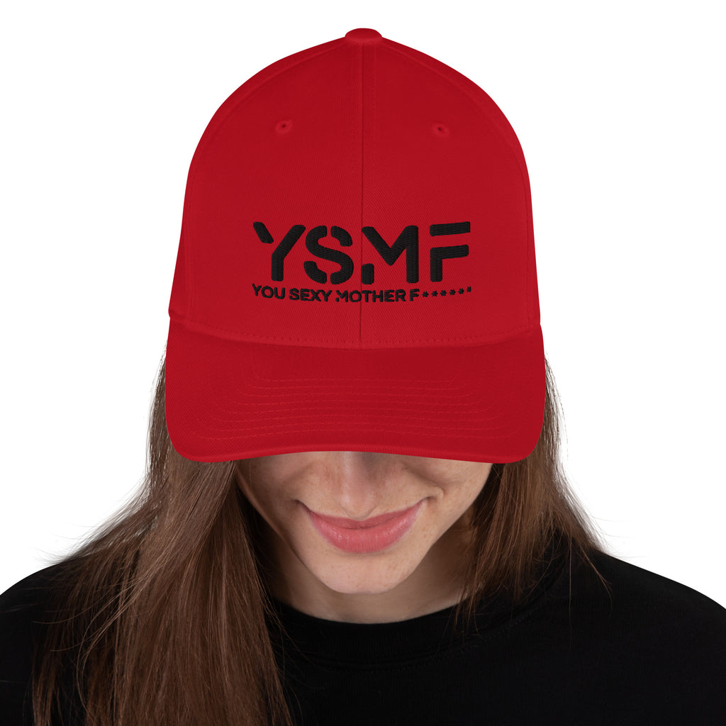 YSMF Flex-Fit Cap.