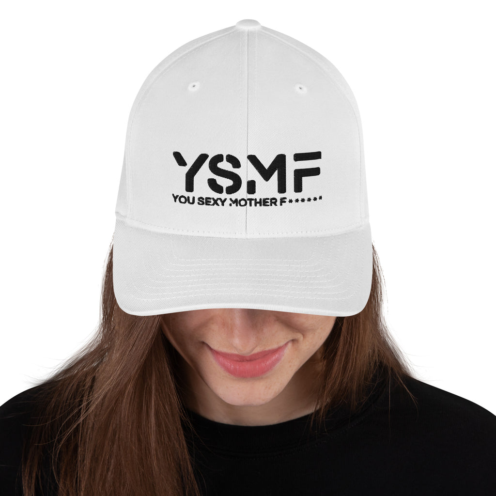 YSMF Flex-Fit Cap.