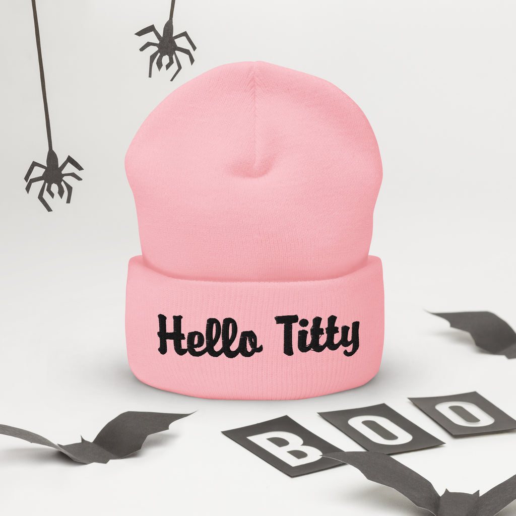 Hello Titty Beanie