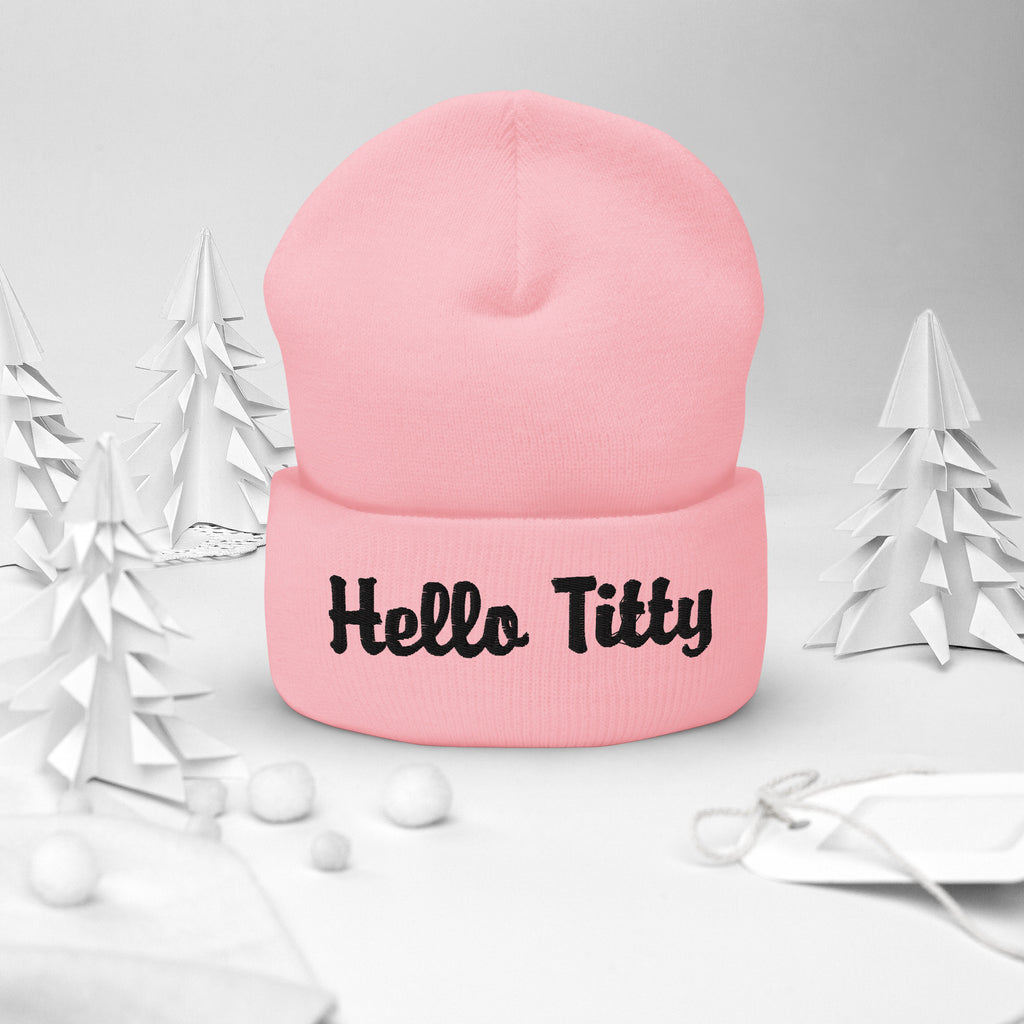 Hello Titty Beanie