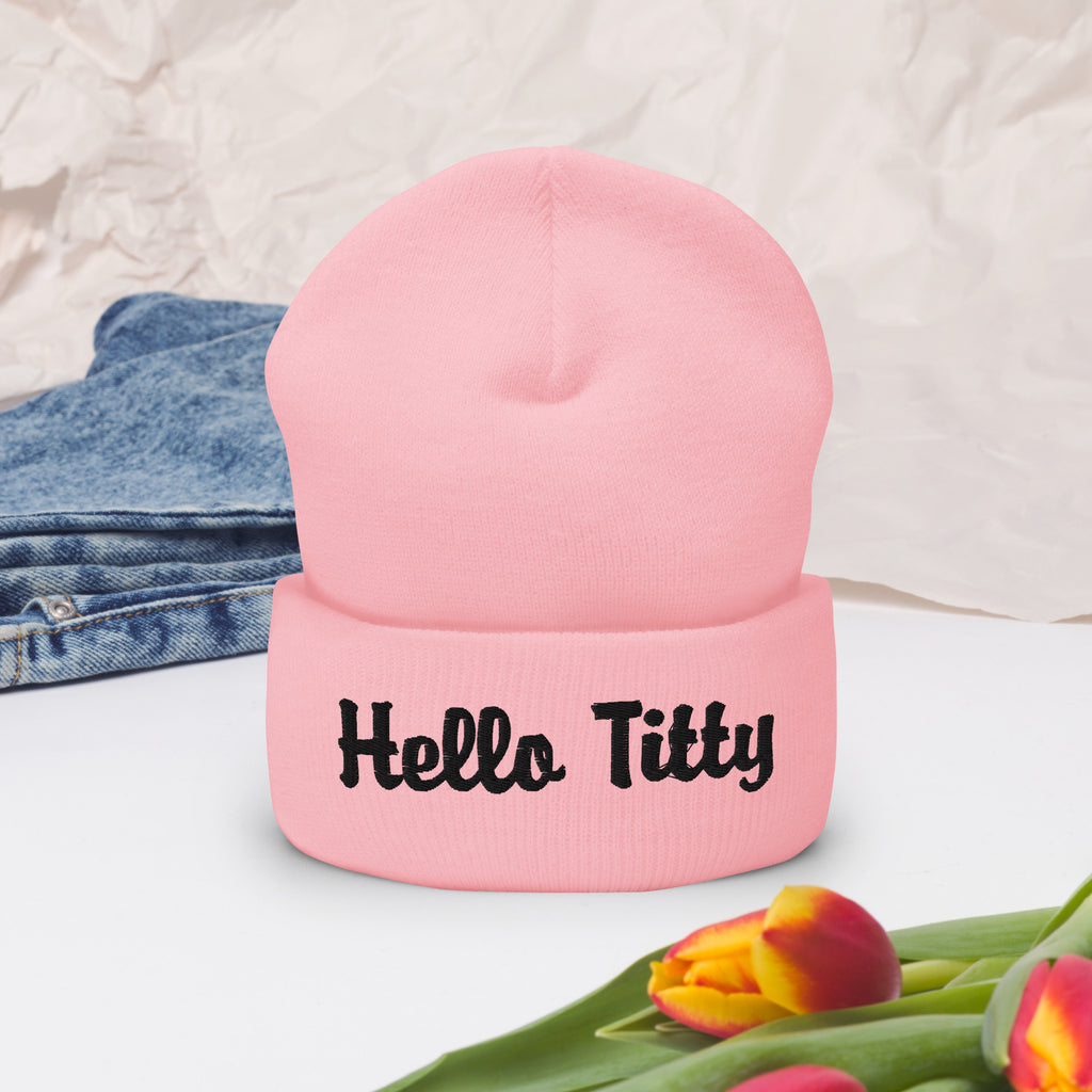 Hello Titty Beanie