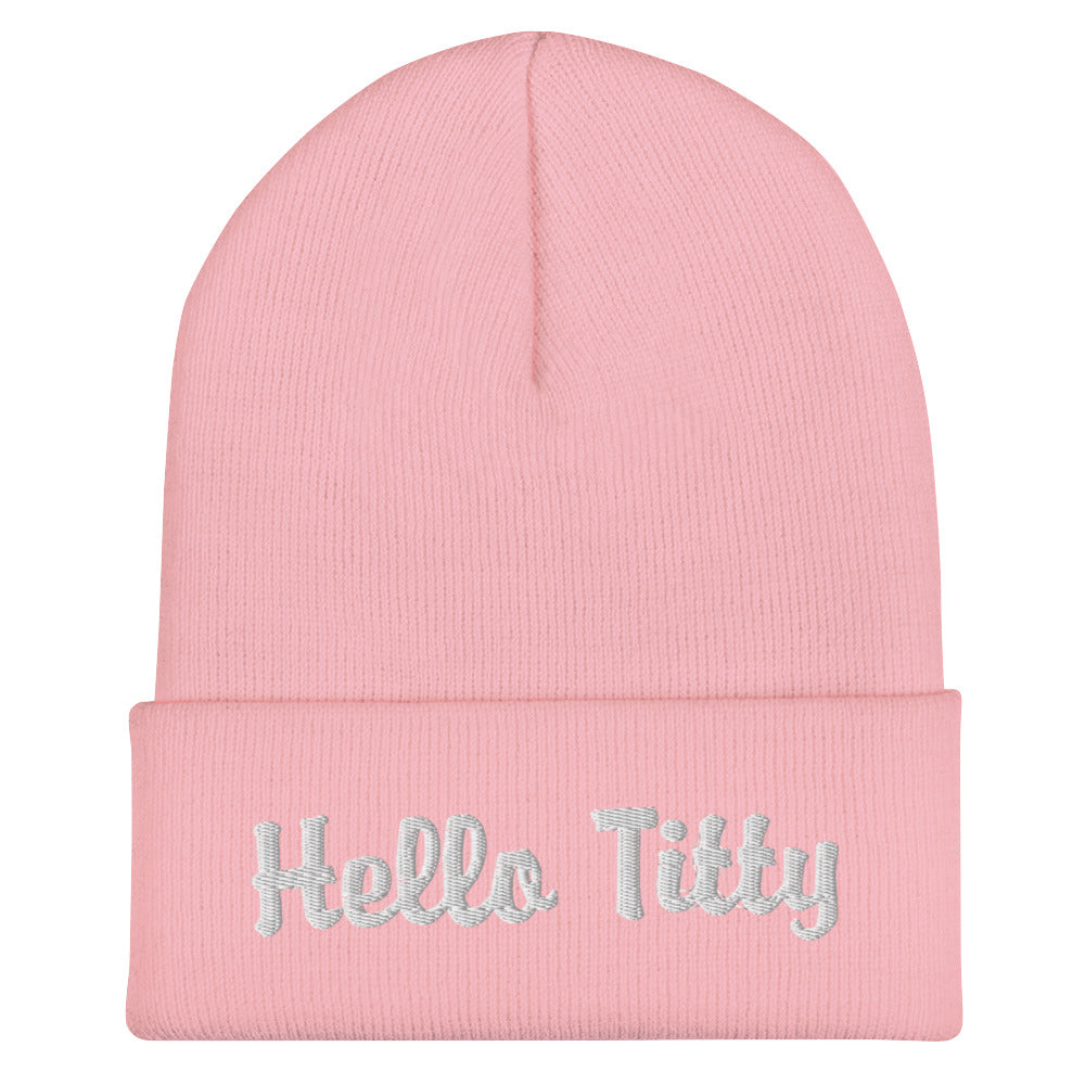 Hello Titty Beanie