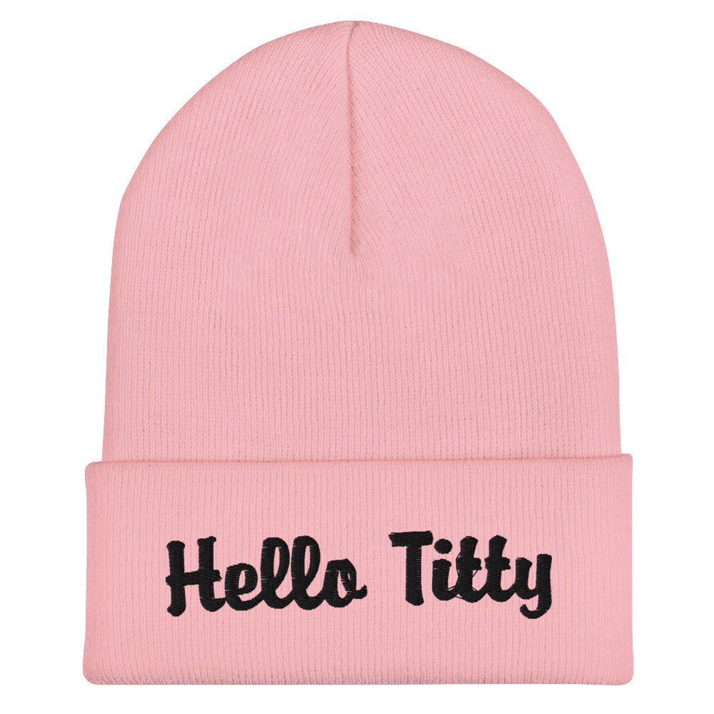 Hello Titty Beanie