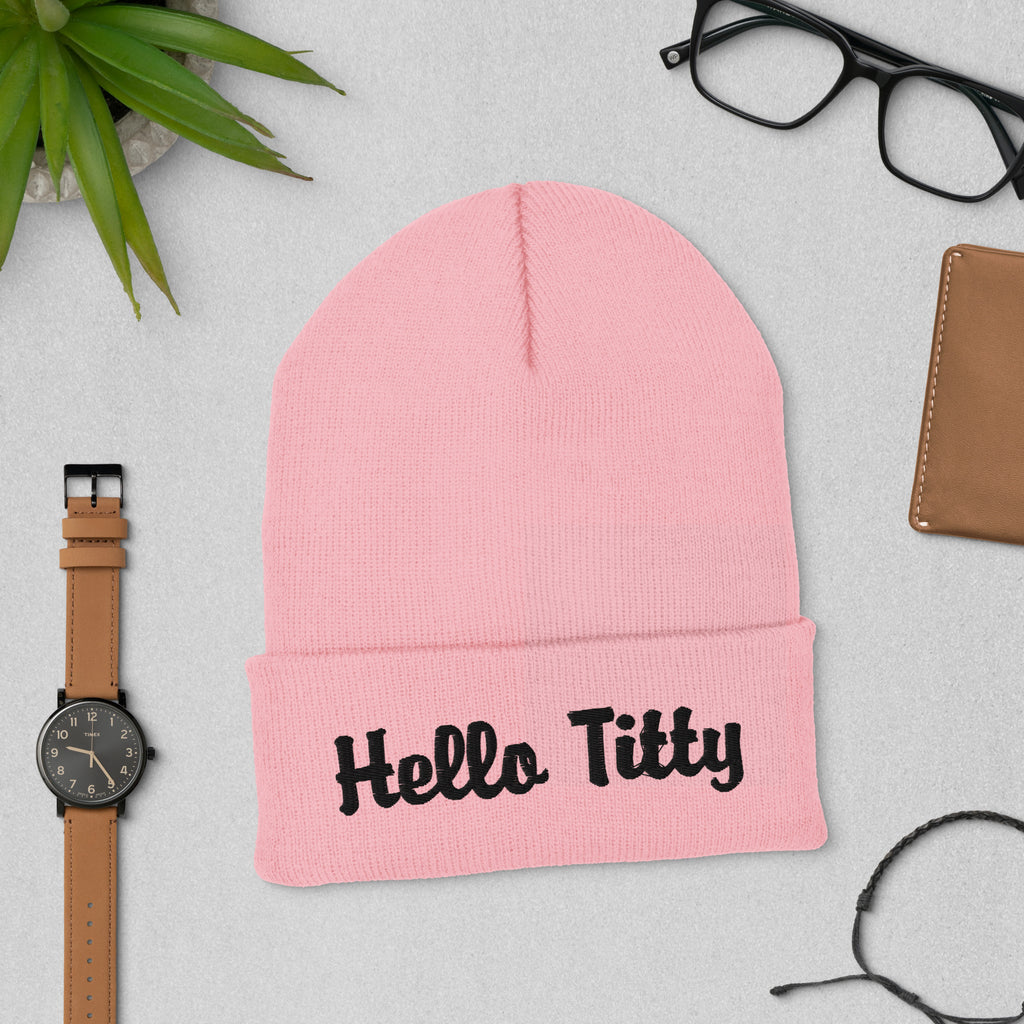 Hello Titty Beanie