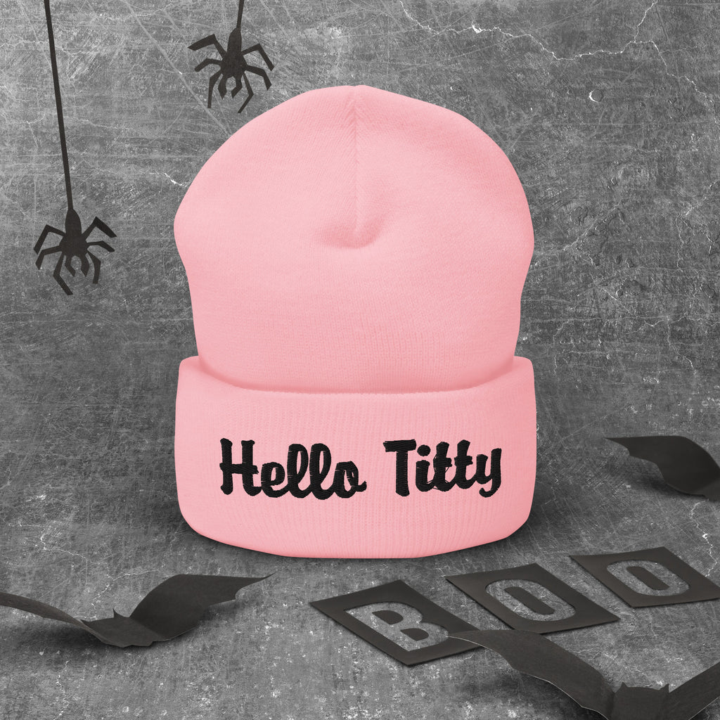 Hello Titty Beanie