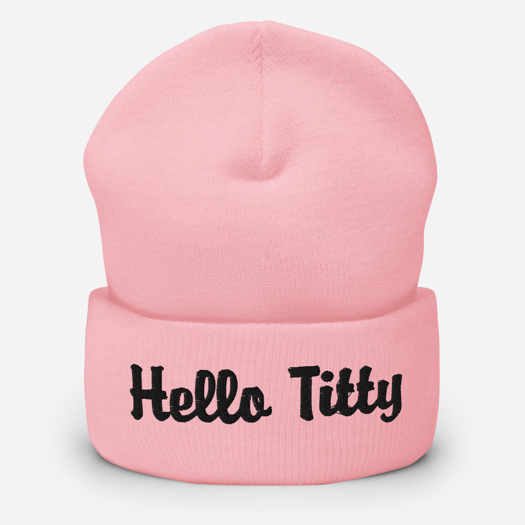 Hello Titty Beanie