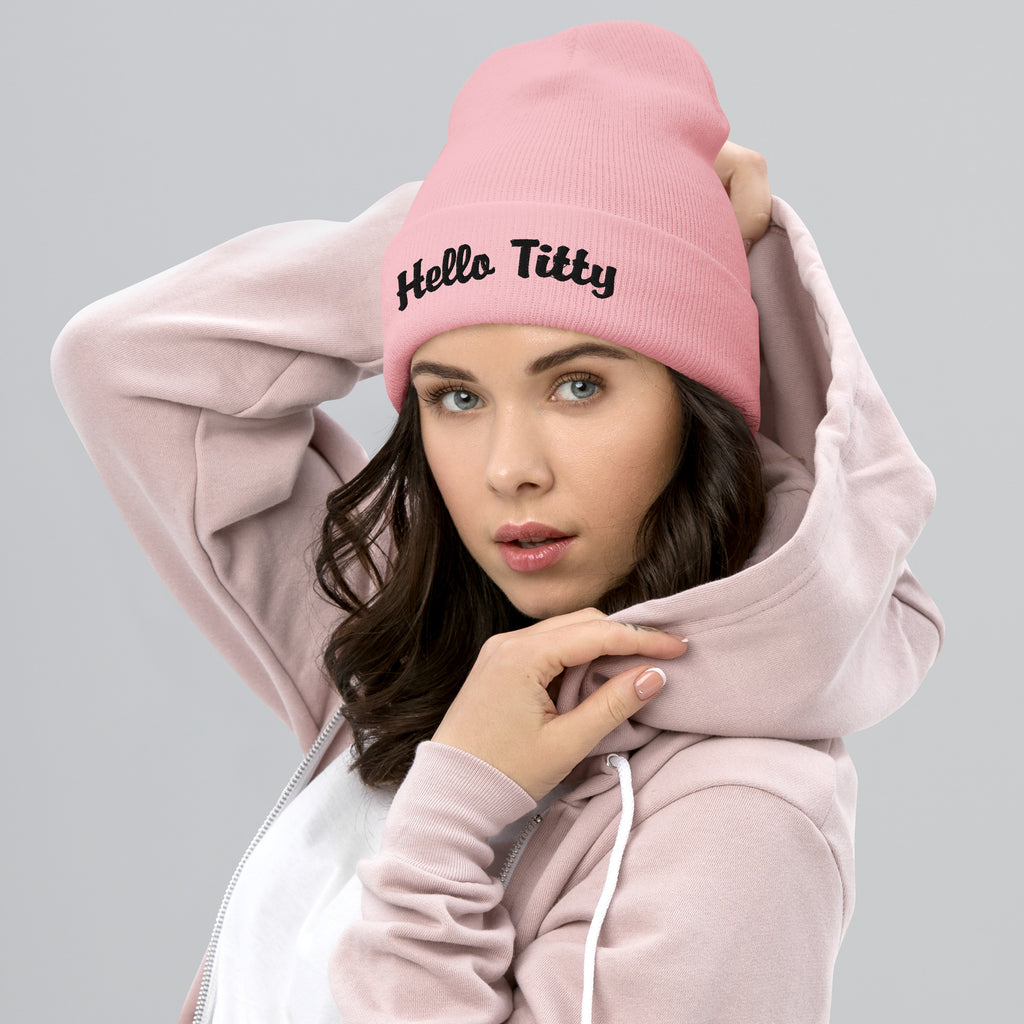 Hello Titty Beanie