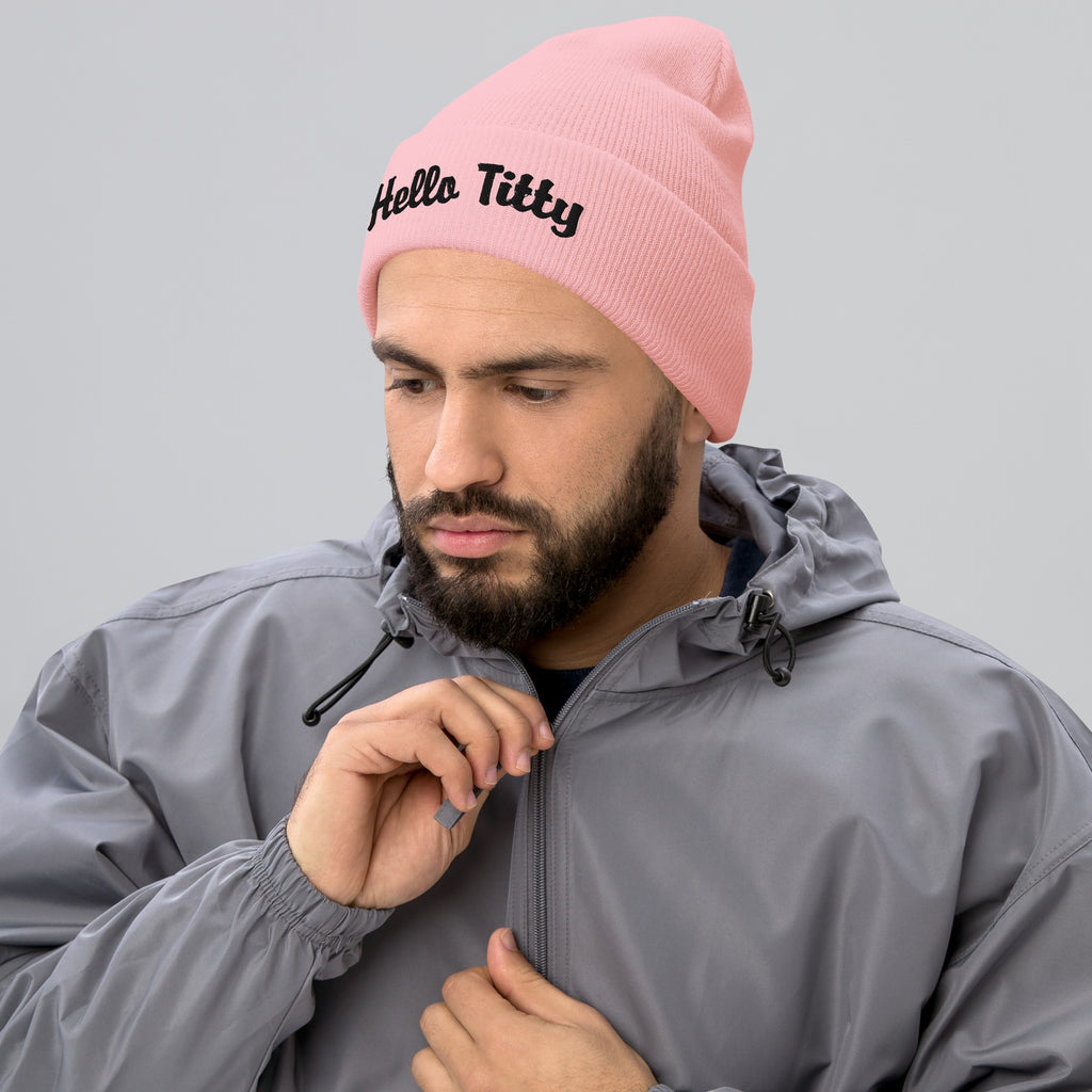 Hello Titty Beanie