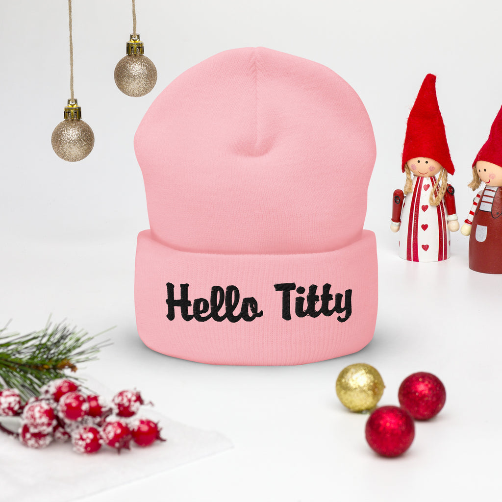 Hello Titty Beanie