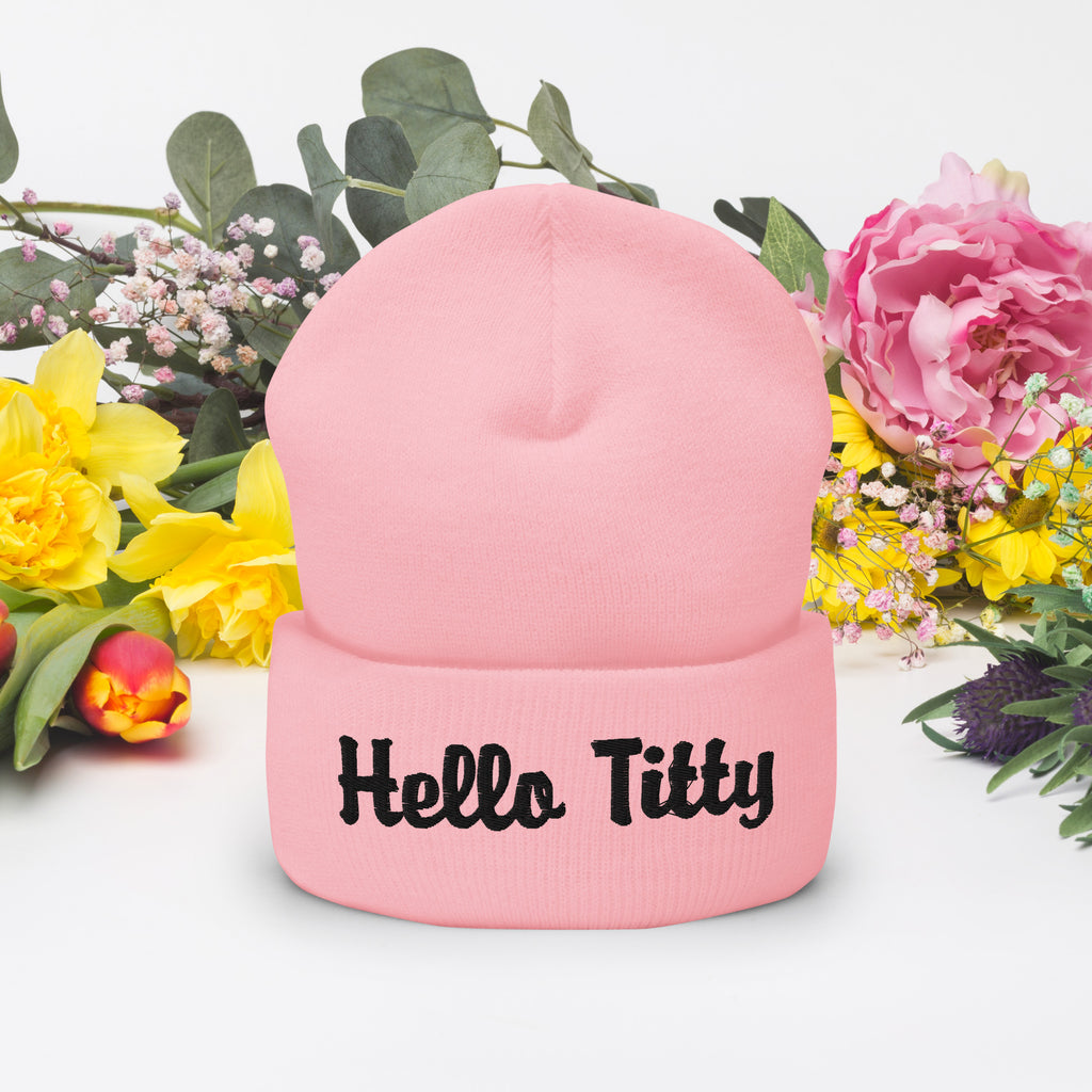 Hello Titty Beanie