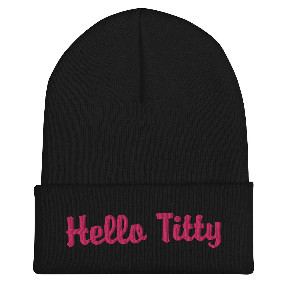 Hello Titty Beanie