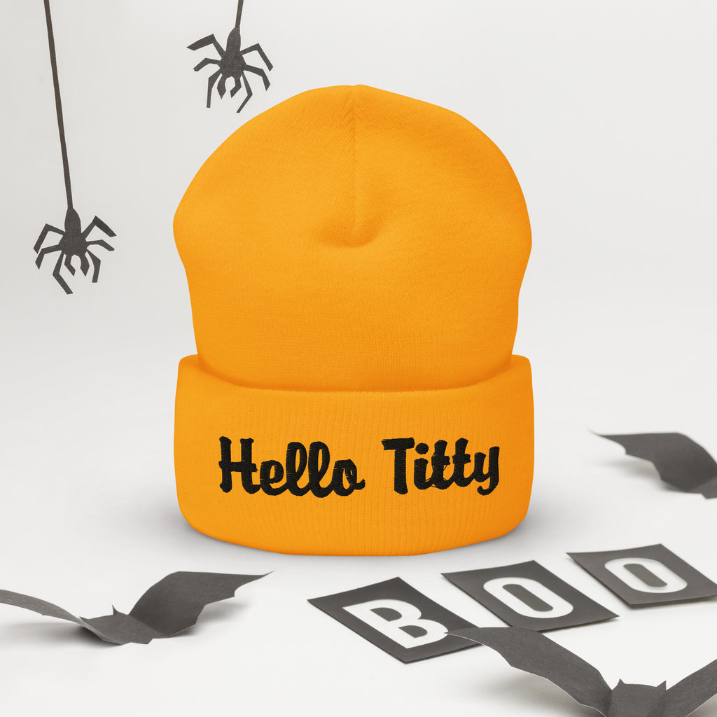 Hello Titty Beanie