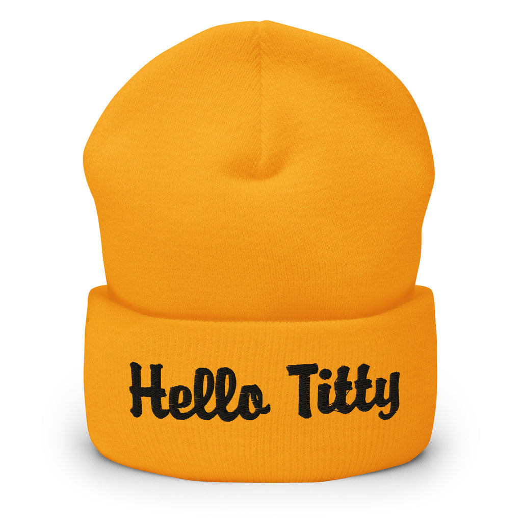 Hello Titty Beanie