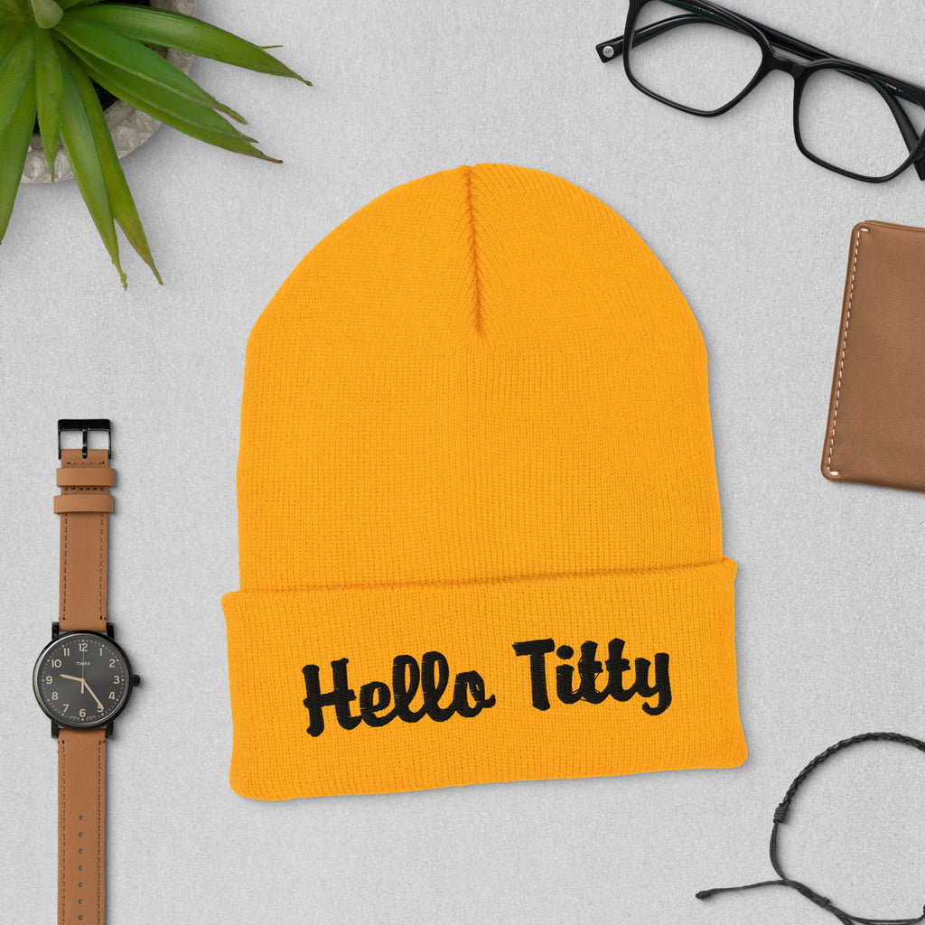 Hello Titty Beanie