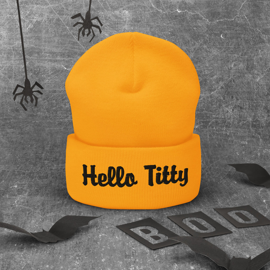 Hello Titty Beanie