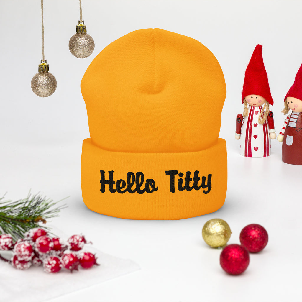 Hello Titty Beanie