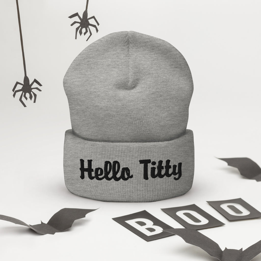 Hello Titty Beanie