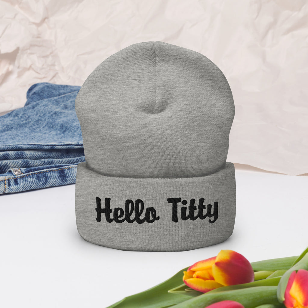 Hello Titty Beanie