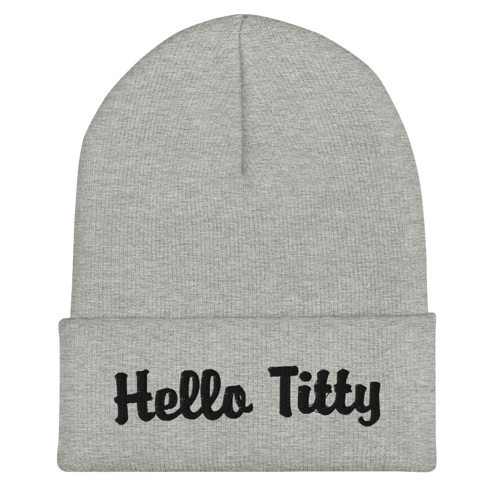 Hello Titty Beanie