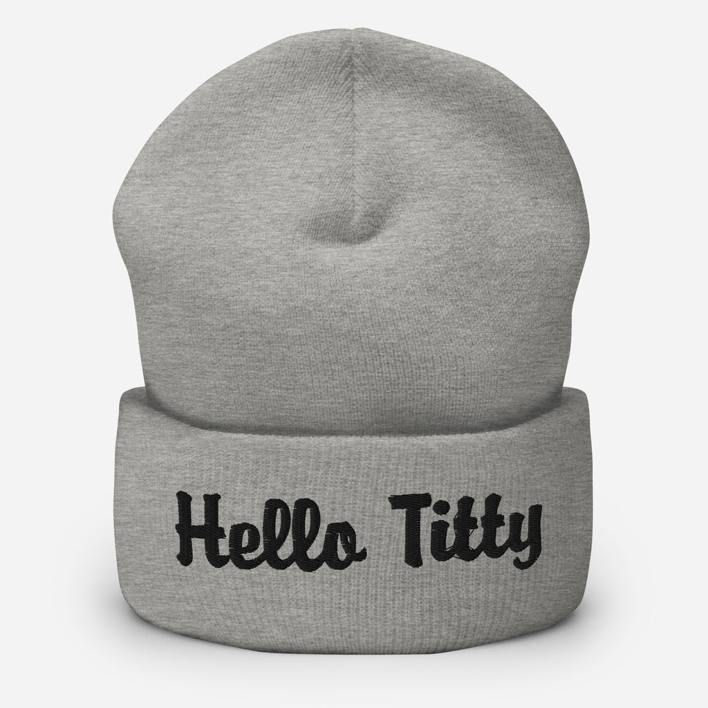 Hello Titty Beanie