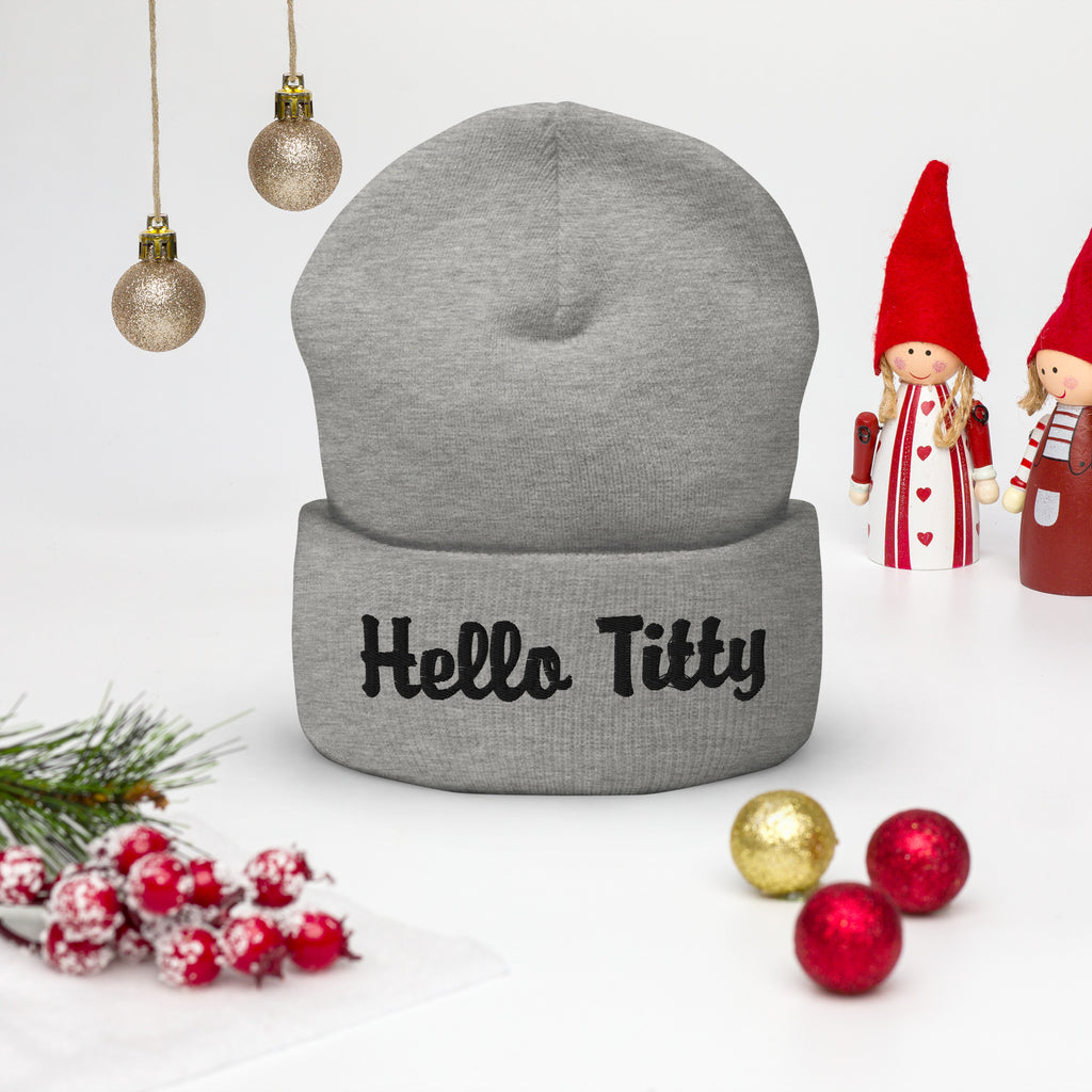 Hello Titty Beanie