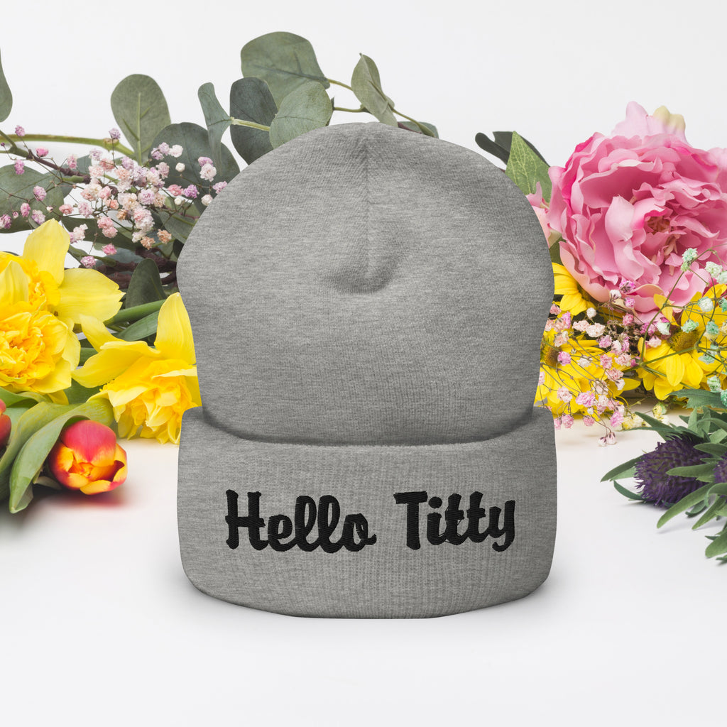 Hello Titty Beanie