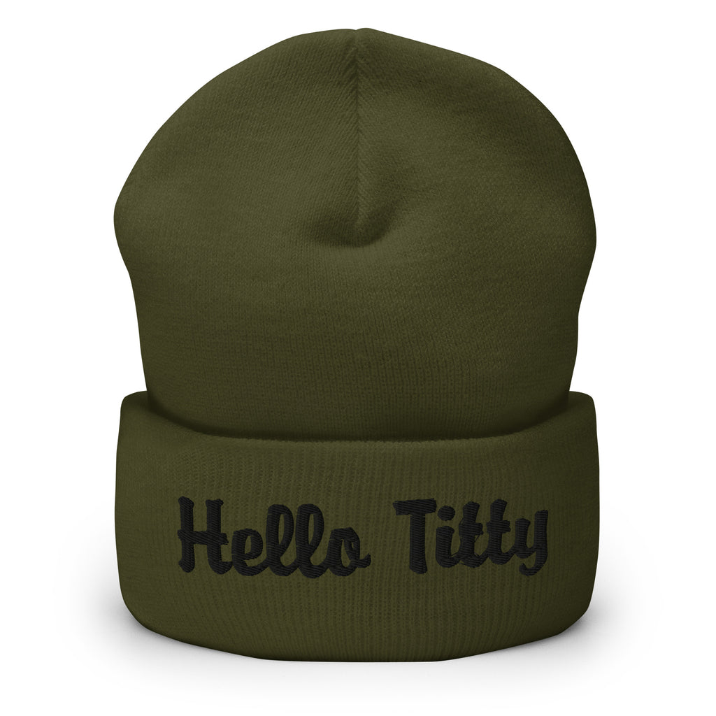 Hello Titty Beanie