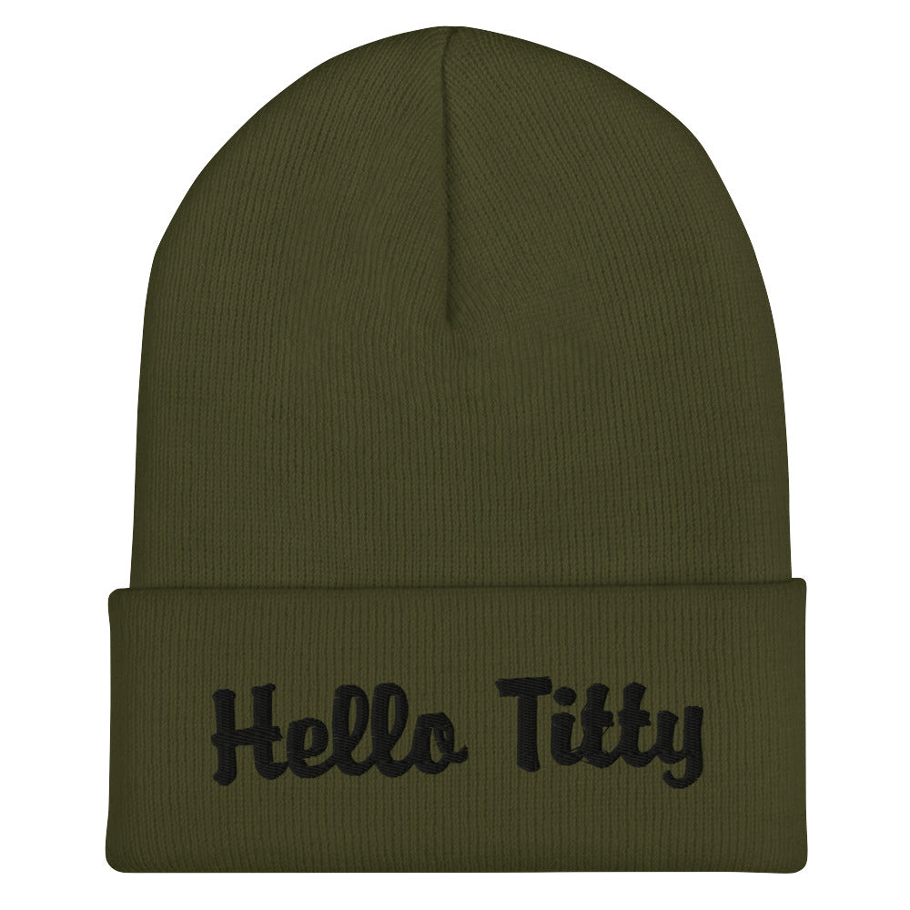 Hello Titty Beanie