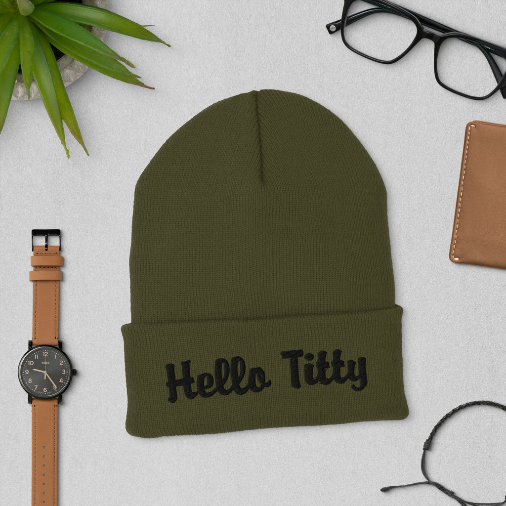 Hello Titty Beanie