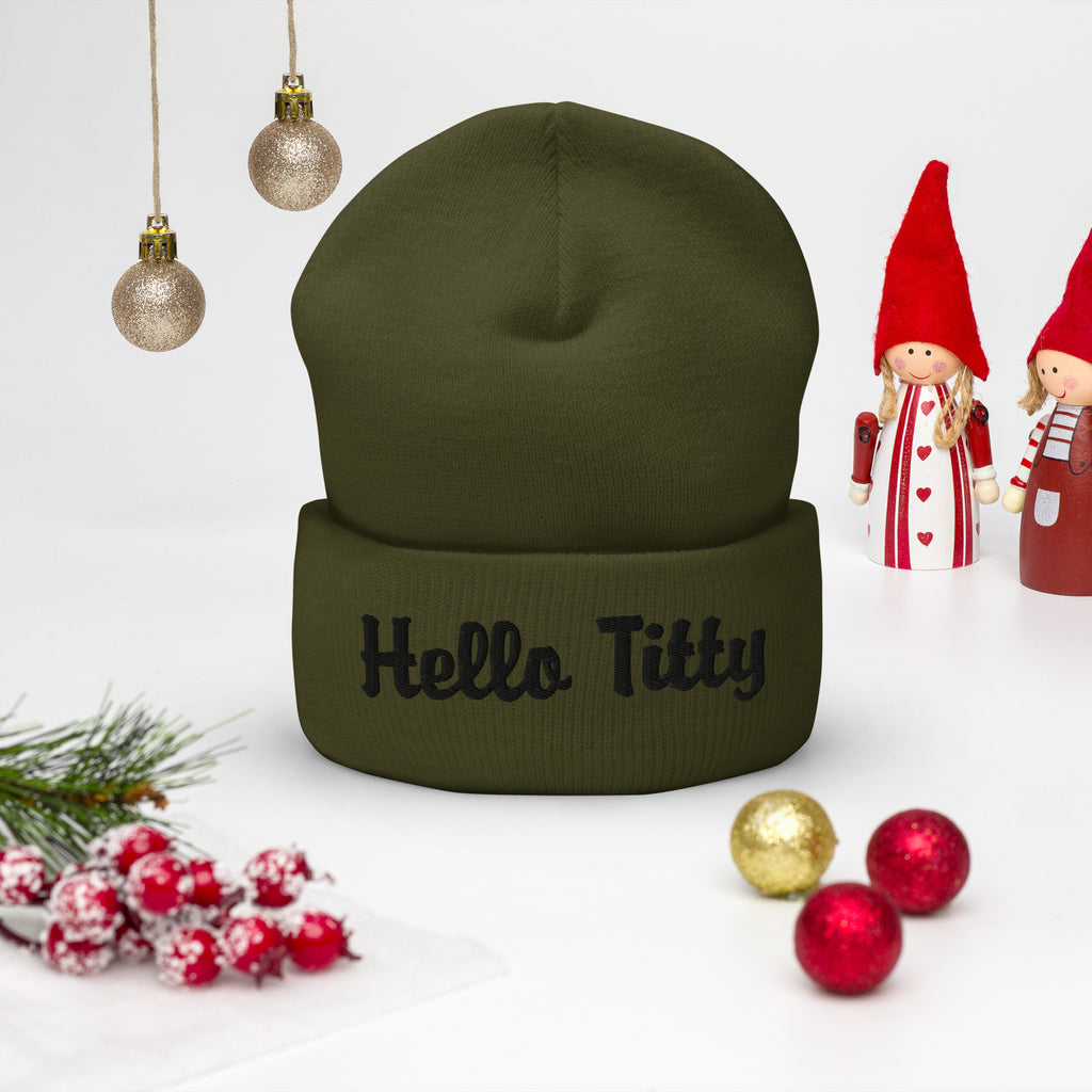 Hello Titty Beanie