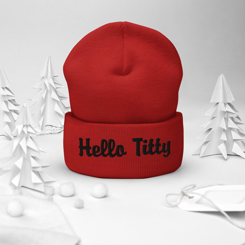 Hello Titty Beanie