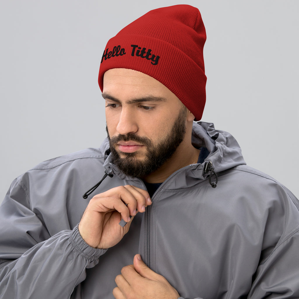 Hello Titty Beanie