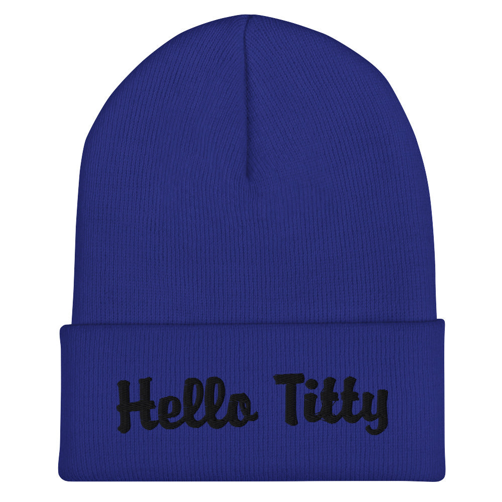 Hello Titty Beanie