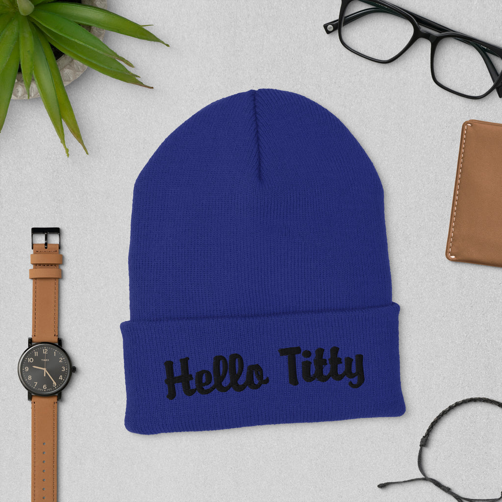 Hello Titty Beanie