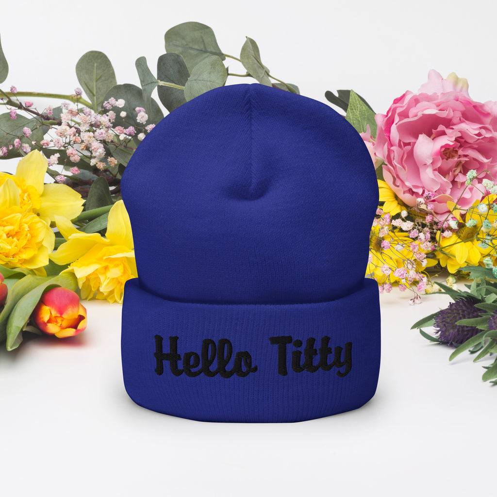 Hello Titty Beanie