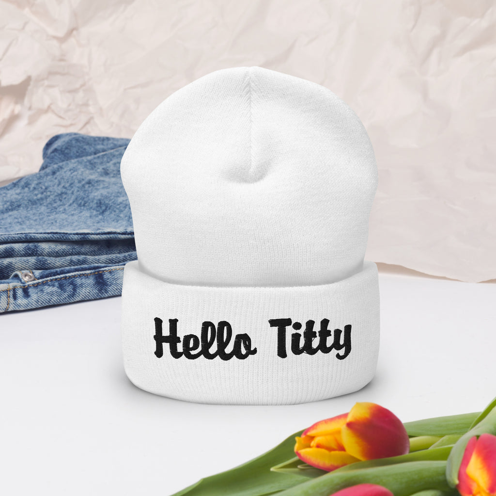 Hello Titty Beanie