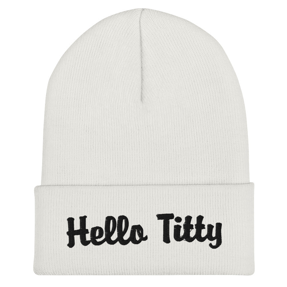 Hello Titty Beanie