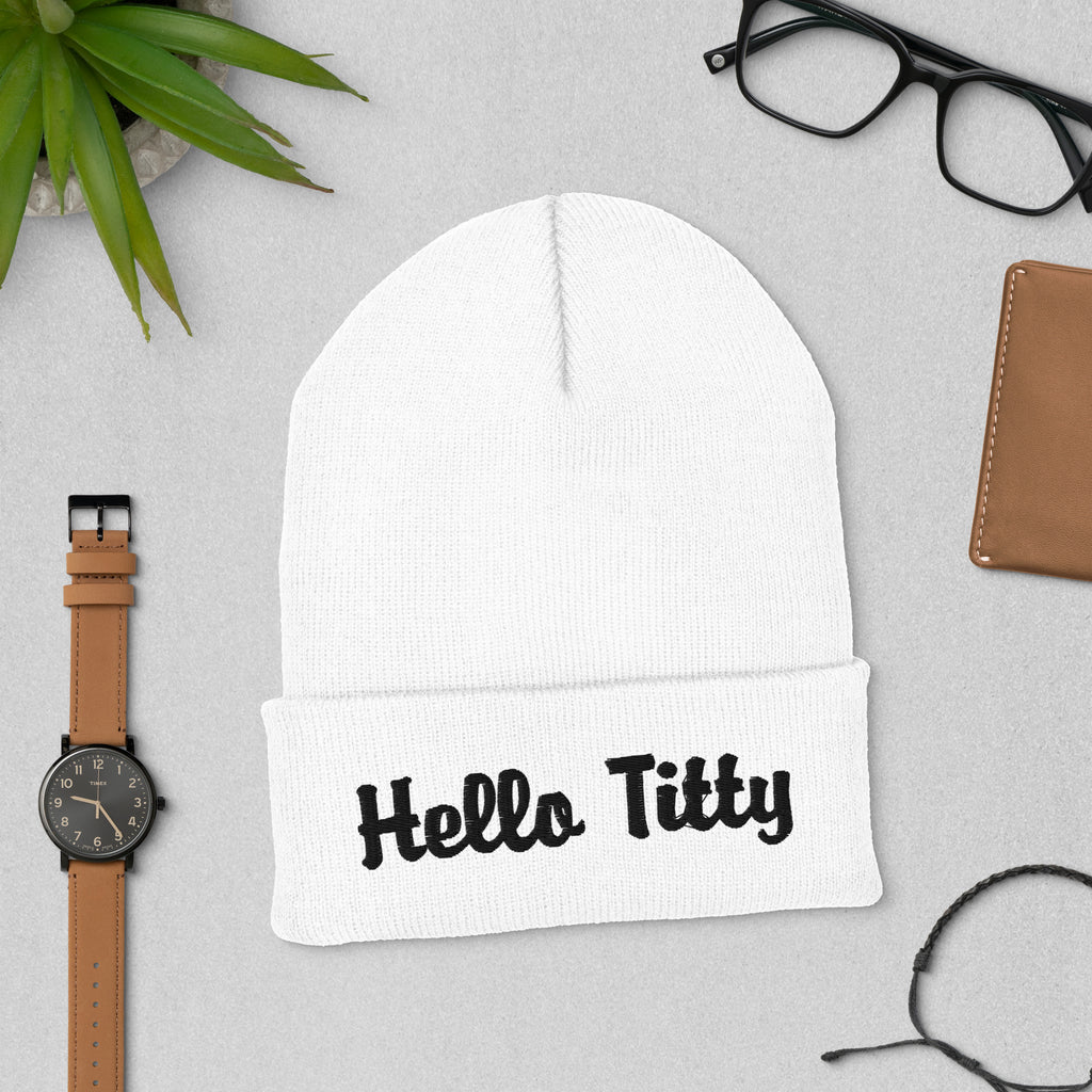 Hello Titty Beanie