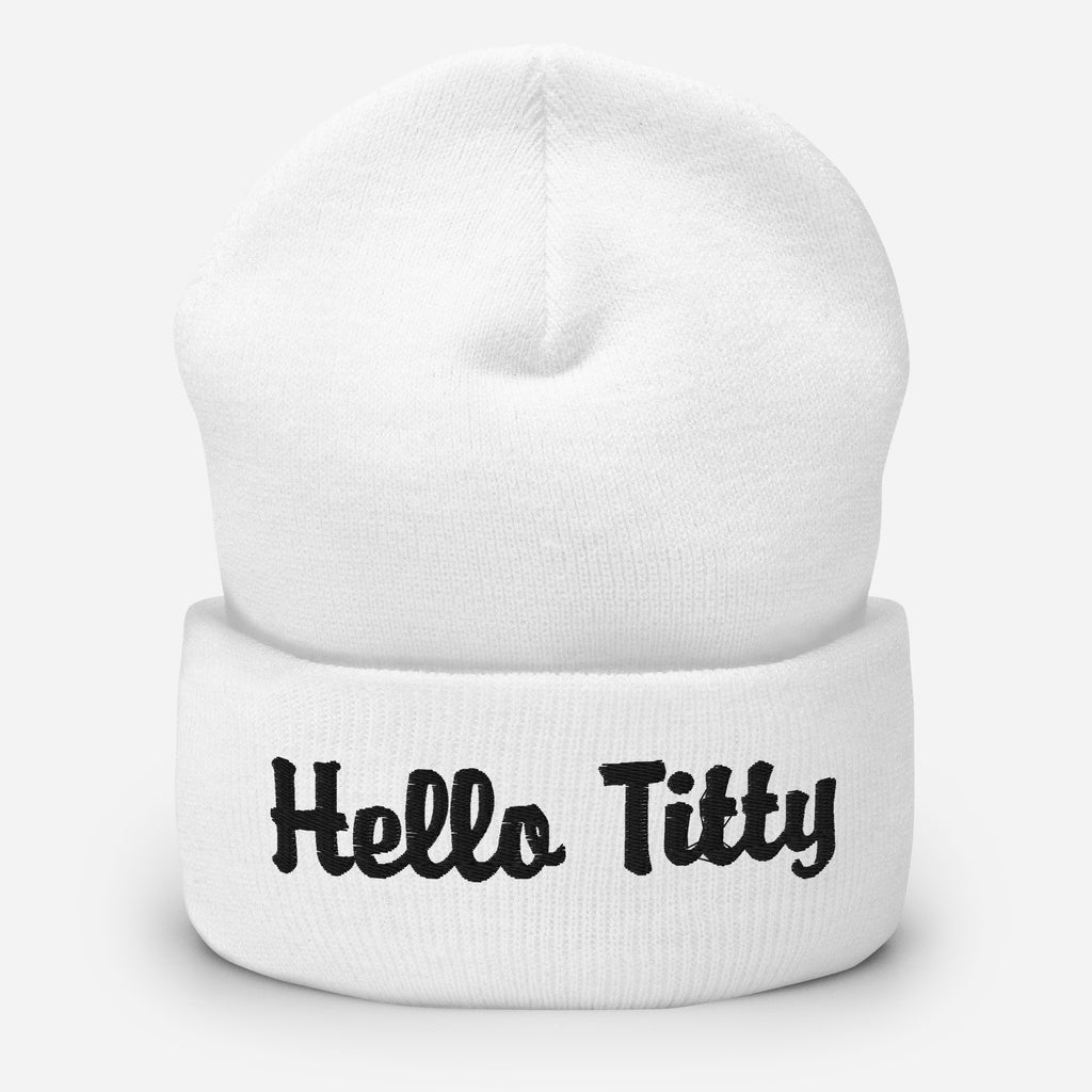 Hello Titty Beanie