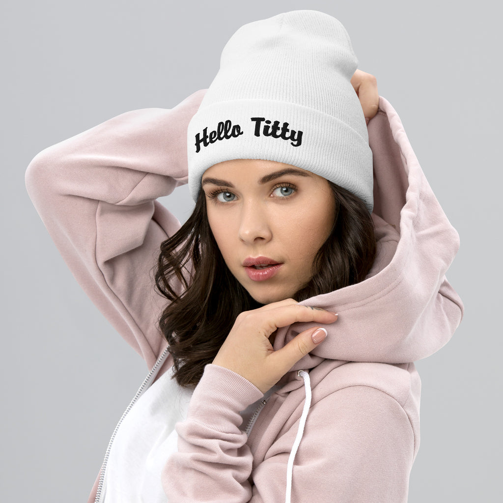 Hello Titty Beanie