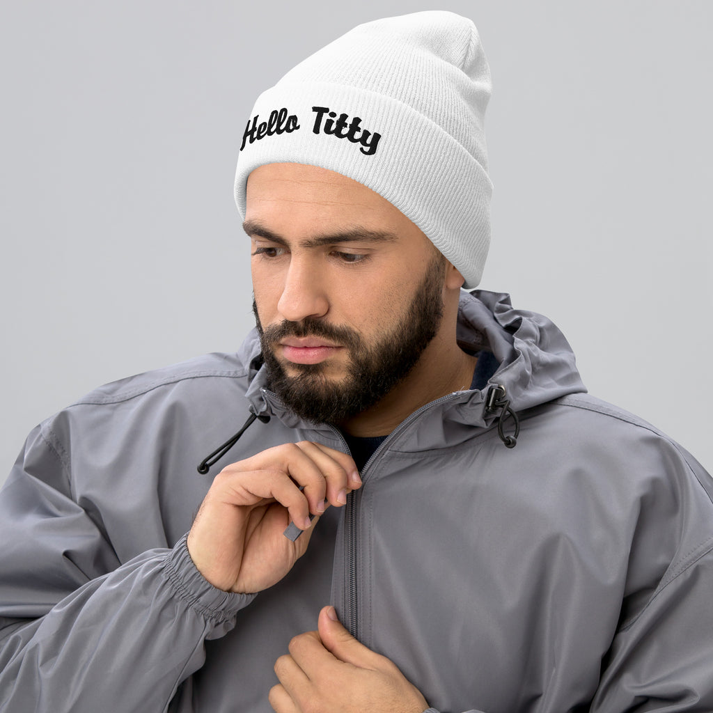 Hello Titty Beanie