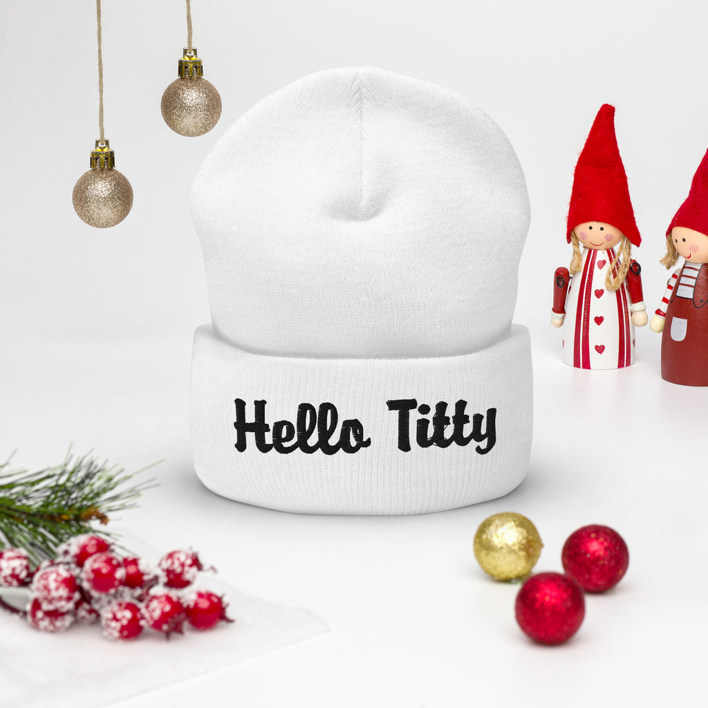 Hello Titty Beanie