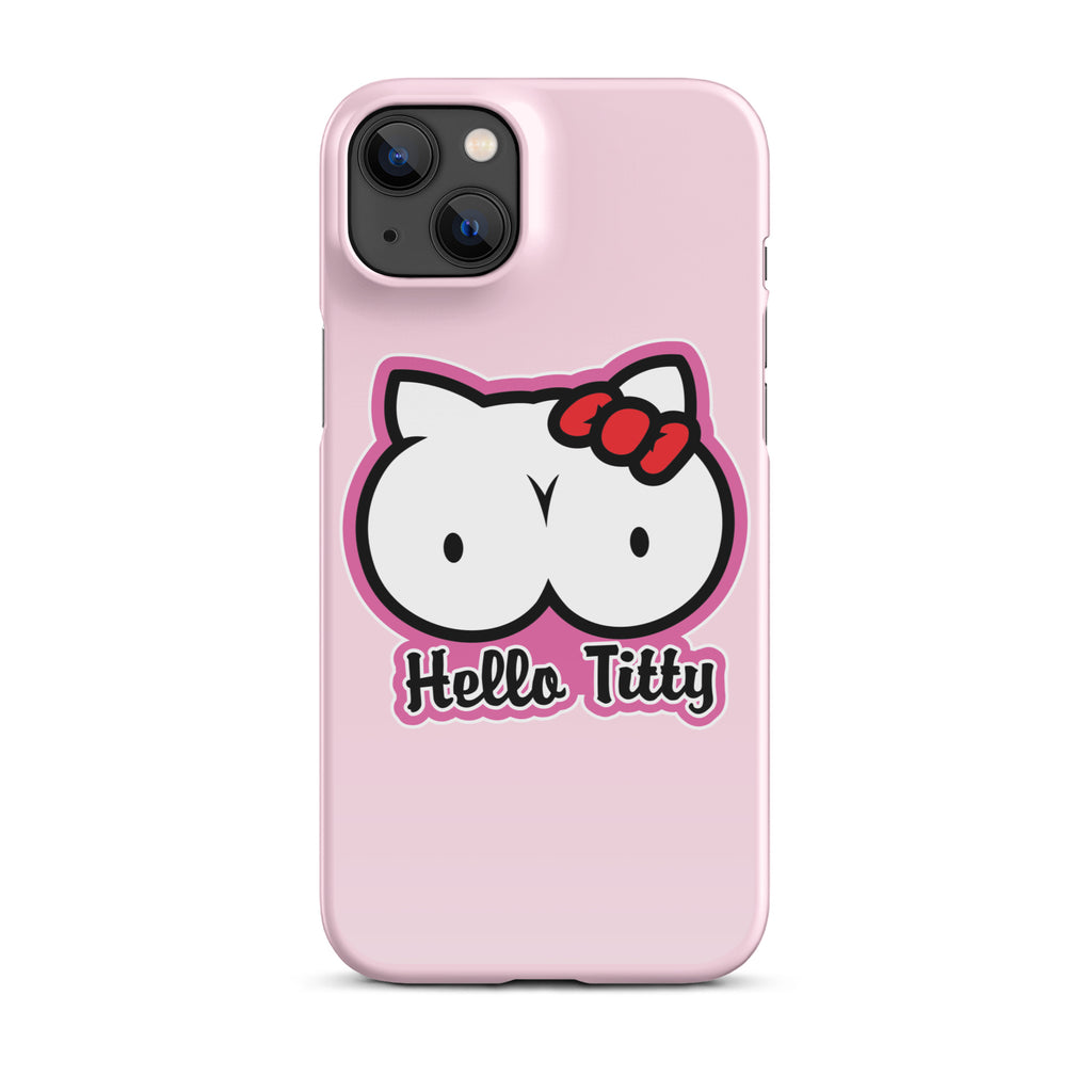Hello Titty Iphone Cover