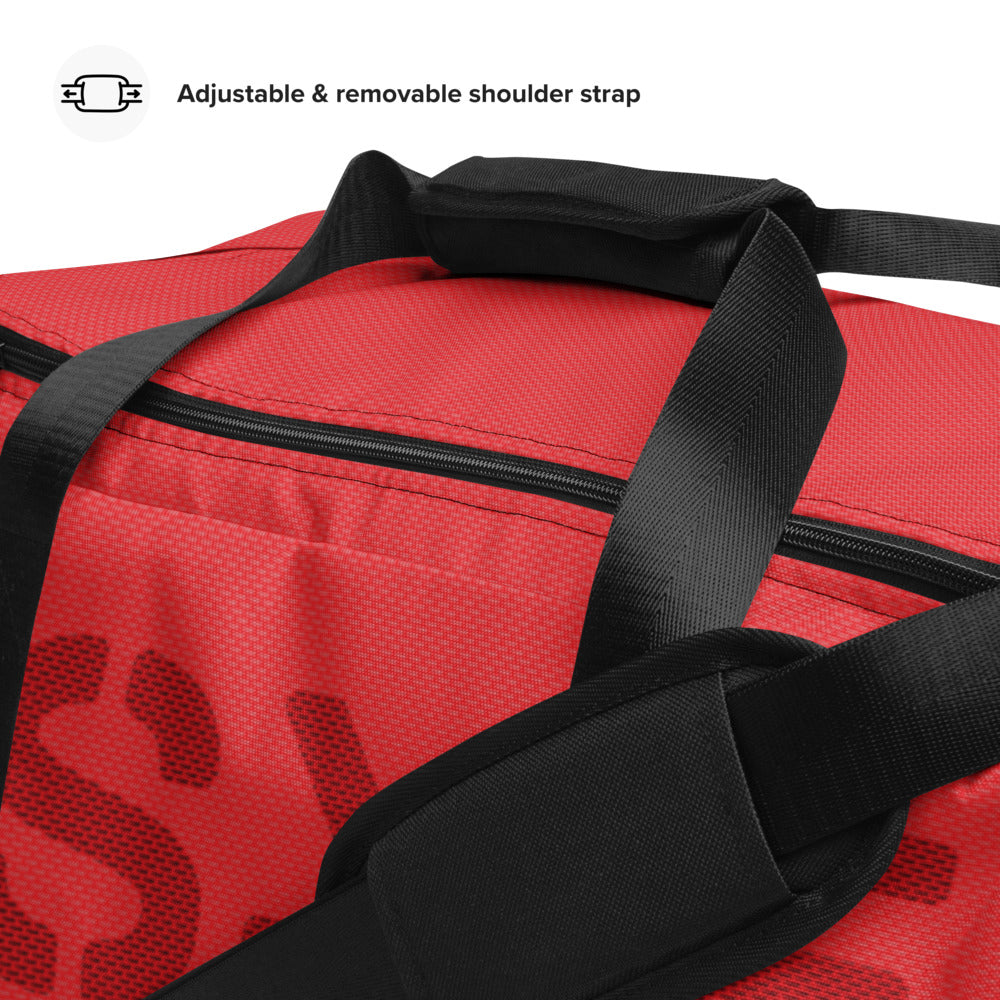 YSMF, Red, Duffle bag