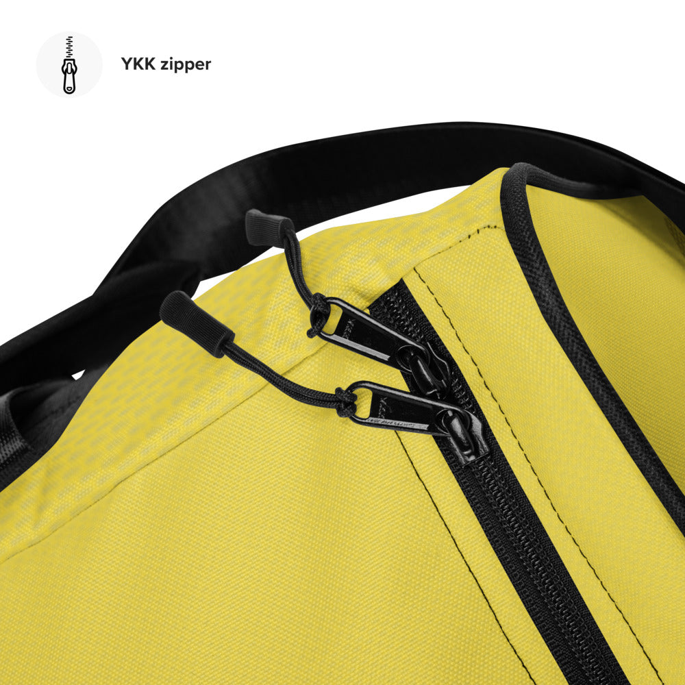 YSMF, Yellow, Duffle bag