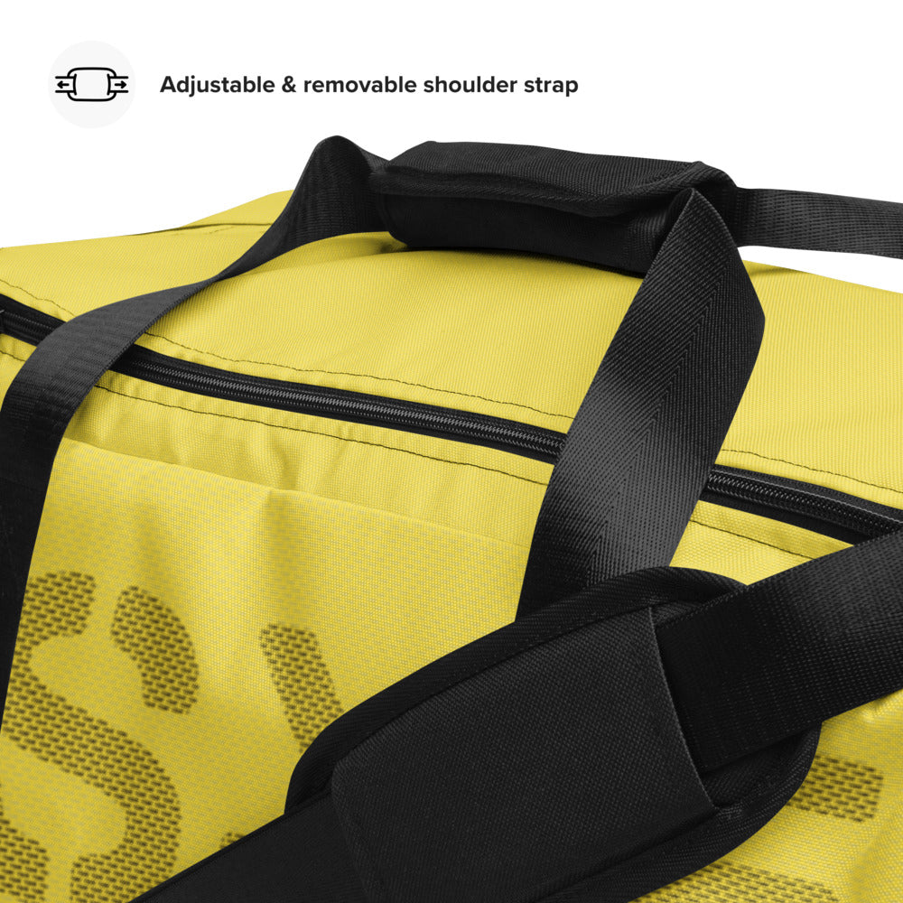 YSMF, Yellow, Duffle bag