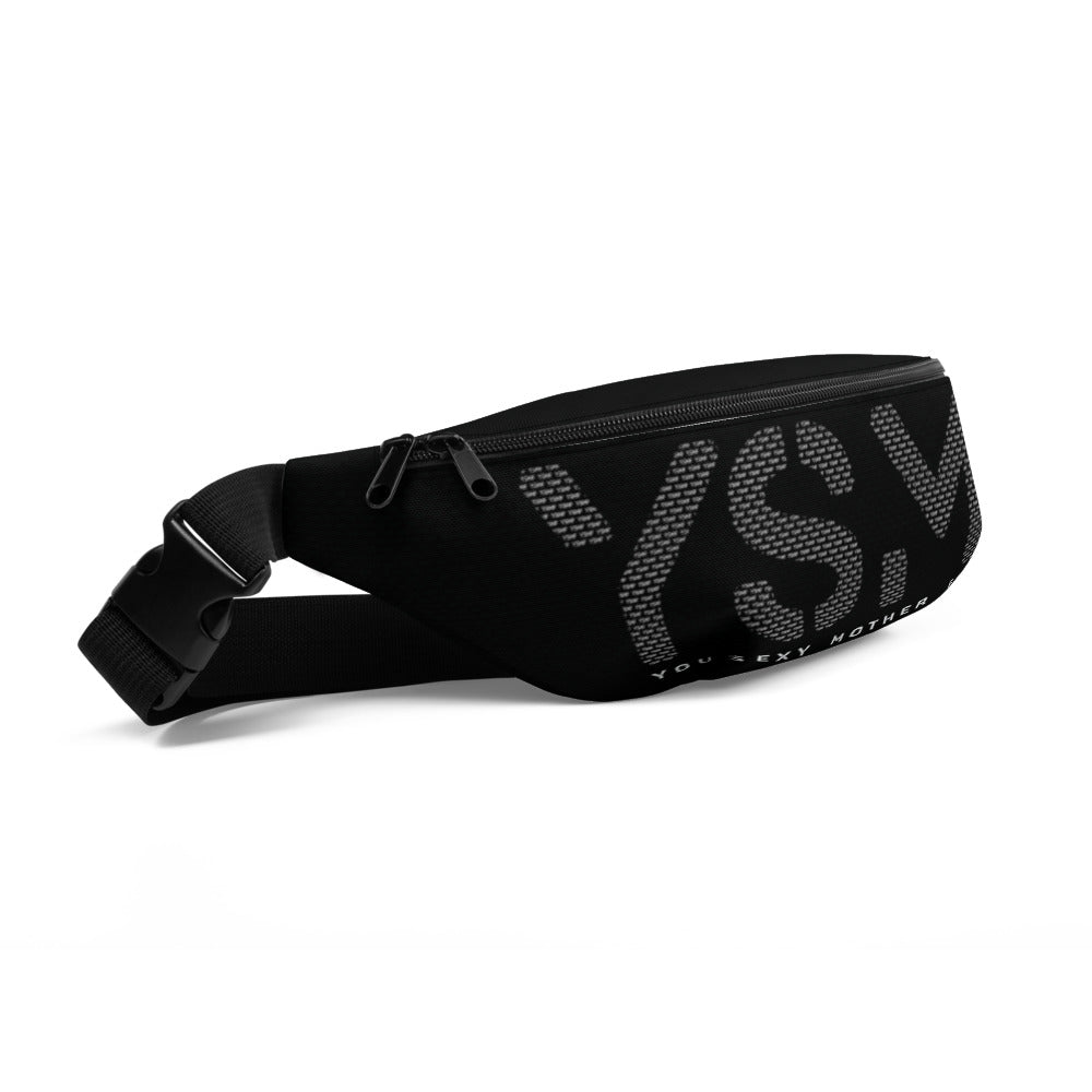 YSMF BLACK Fanny Pack